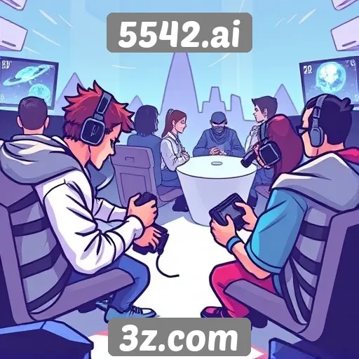 Explorando a comunidade de jogadores no 5542.ai