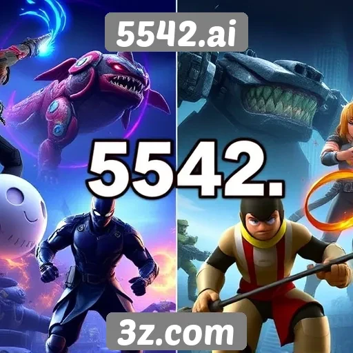 Comparativo entre jogos populares no 5542.ai